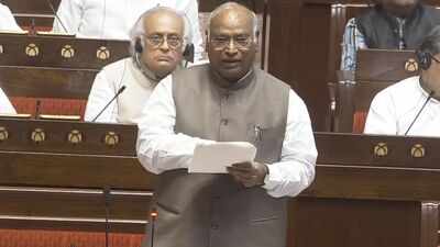'Tweaking anti-paper leak law a hogwash': Kharge tears into Centre, backs NEET protest