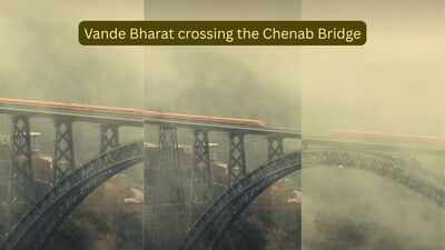 Railway Minister Ashwini Vaishnaw shares breathtaking video of Katra–Srinagar Vande Bharat crossing the Chenab Bridge; it's the most beautiful train video you'll see today