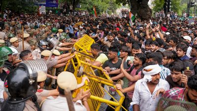 Jantar Mantar clashes: Protesters may have used AI to counter tear gas, say sources