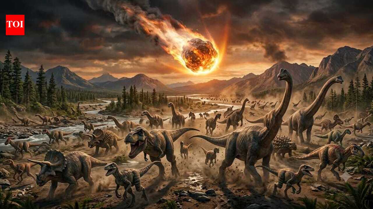 Why the dinosaurs disappeared: The asteroid that ended their reign struck Earth with a force of around 100 million megatons