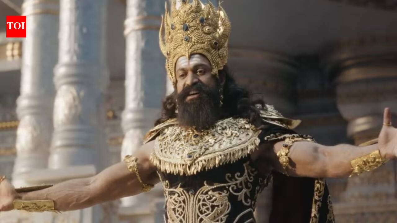 Yash wins praise as Ravana in 'Ramayana' trailer, but Hindi voice draws mixed reactions- Report