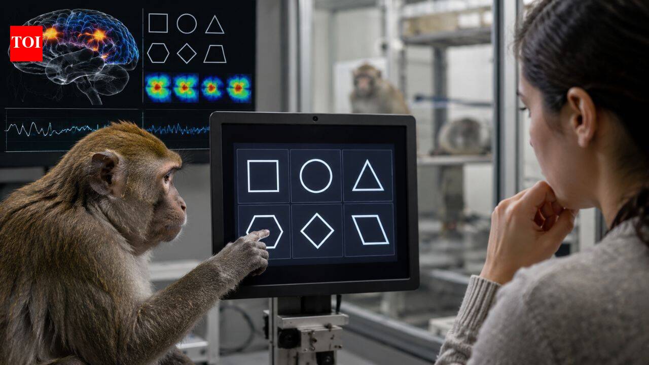 Study finds monkeys recognise shapes in ways surprisingly similar to humans