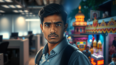 He moved to the US for a better future and his job came back to India, leaving him jobless