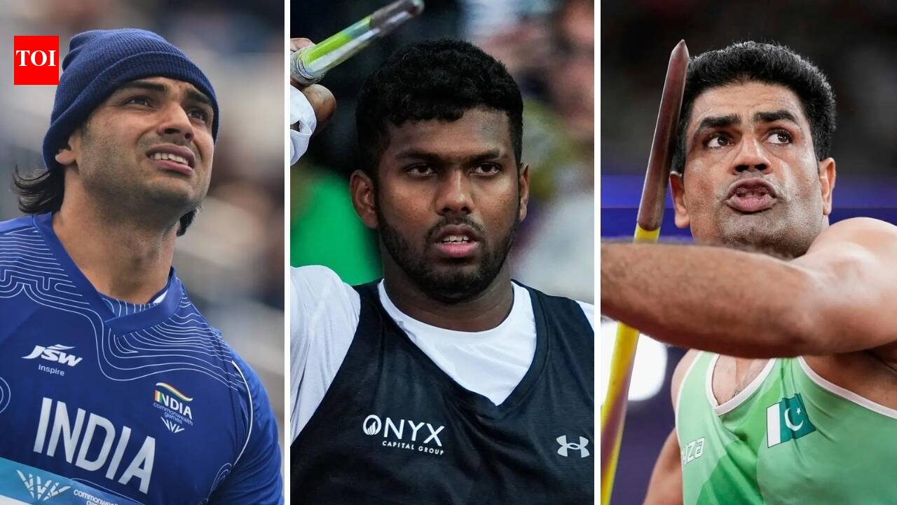Neeraj Chopra through, but how far did Arshad Nadeem and Tharanga Pathirage throw in CWG javelin qualification?