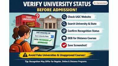 Hack of the day: Verify university status before taking admission