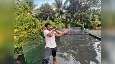 Agriculturist turns fish farming into thriving enterprise in Moodubidire