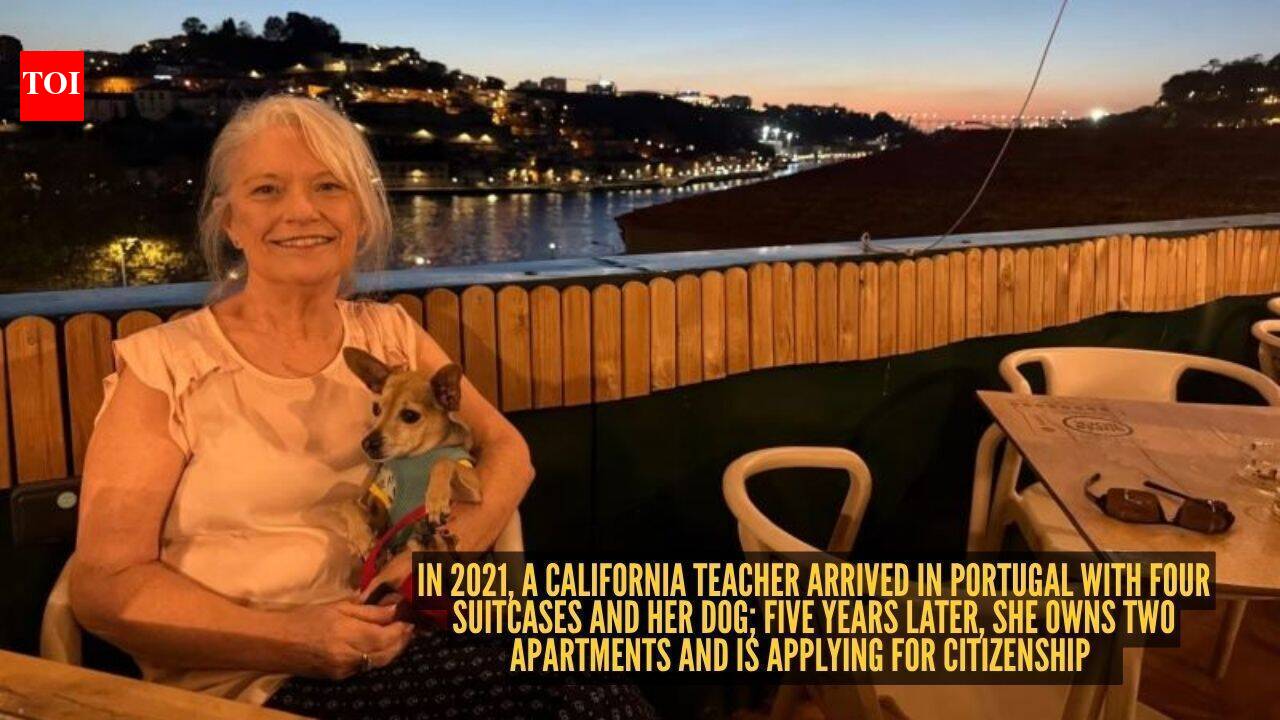 In 2021, a California teacher arrived in Portugal with four suitcases and her dog; five years later, she owns two apartments and is applying for citizenship