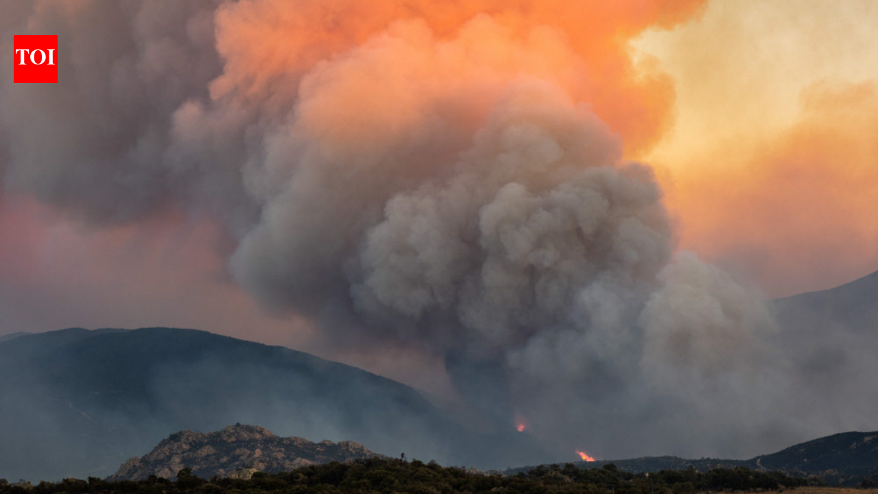 The 'fire-breathing dragon of clouds' over France: When a wildfire creates its own weather