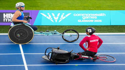 'Incredibly disappointed': Commonwealth Games wheelchair medallists forced to race again after shock first-lap crash