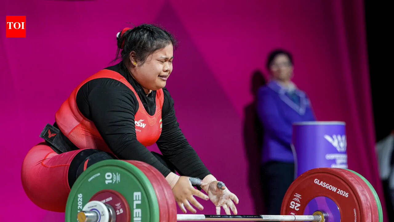 CWG: Martina Devi's brave comeback ends in heartbreak, Indian lifter finishes fifth