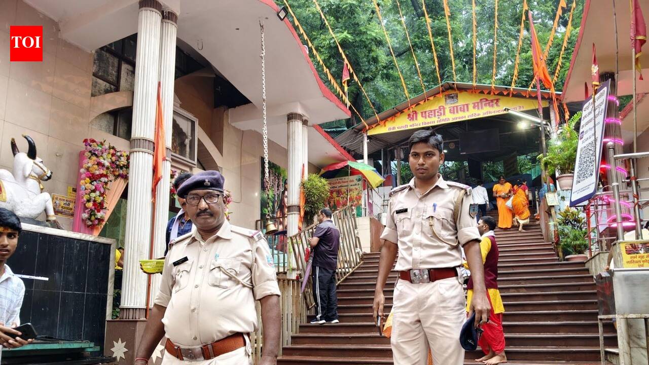 Shravan 2026: 125 police personnel to guard Ranchi’s Pahari Mandir daily