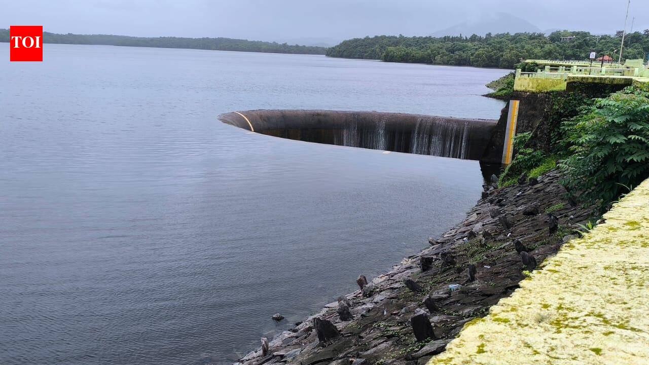Selaulim dam overflows late amid 30% rainfall deficit