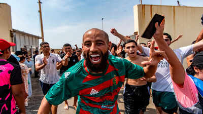 Videos of Moroccan migrants entering Spain after swimming around border barriers go viral; 'Declare national emergency'