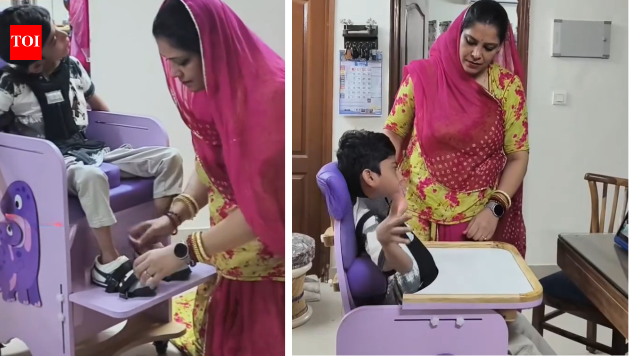 Schools denied admission to her son with cerebral palsy; This Rajasthan woman then built a special chair that's now changing the lives of many children and will now be honoured by the President of India
