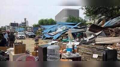 20 business units built on govt land along Golf Course Road razed