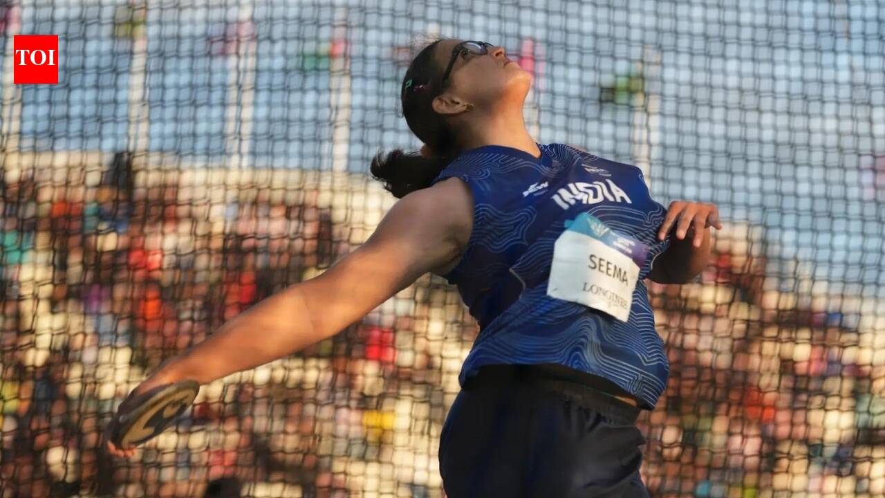 Seema Kaliramna bags Commonwealth Games discus throw bronze with 58.65m throw