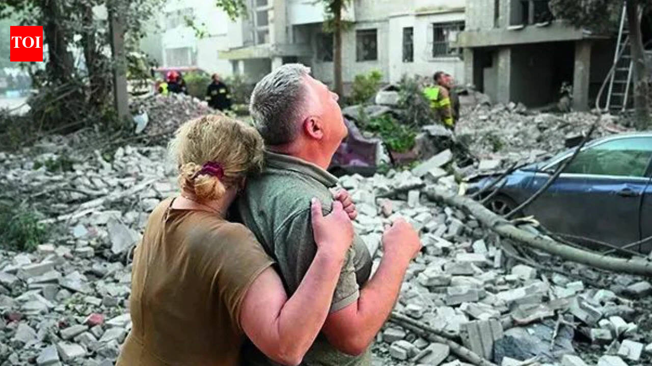 Russian strikes across Ukraine kill 10; missiles hit Poland too