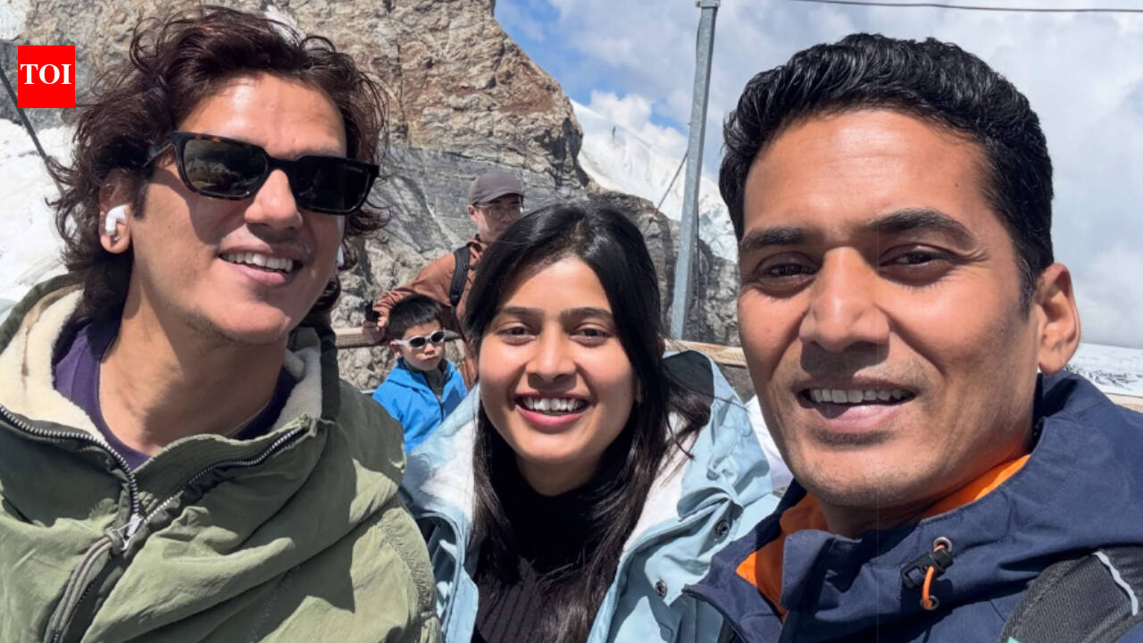 Vijay Varma poses with fan during Switzerland holiday, photo goes viral: 'Sometimes missing the train is how you're meant to catch the moment'