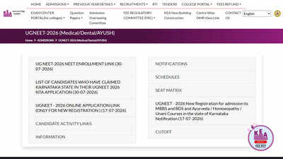 KEA releases NEET UG 2026 Karnataka score list for 69,170 candidates; MBBS and BDS counselling updates next