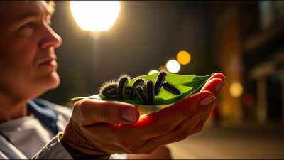 A PhD student spent 400 hours counting caterpillars under streetlights. His findings changed what scientists knew about LED lighting
