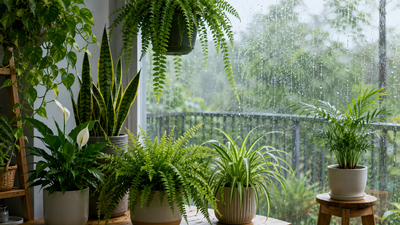 10 best indoor plants that naturally reduce excess humidity during monsoon