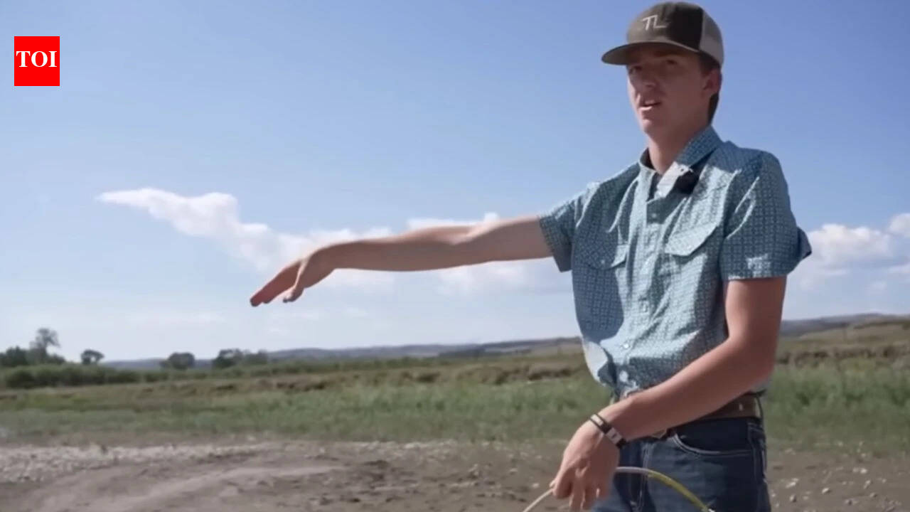 Montana boy, 14, uses rodeo lasso to save drowning man