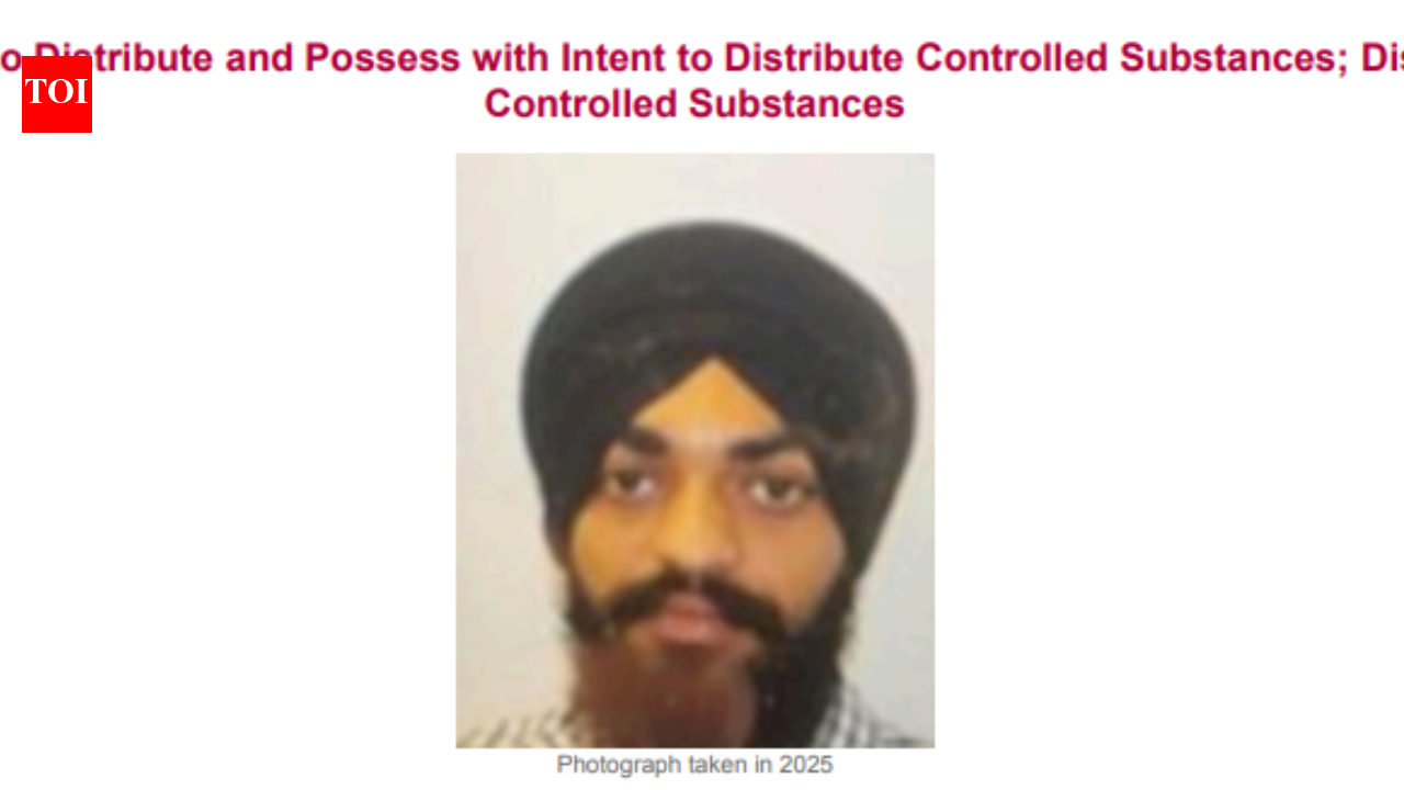 Punjab man Gurpreet Singh added to FBI’s ‘most wanted’ over alleged drug trafficking, illegal arms trade