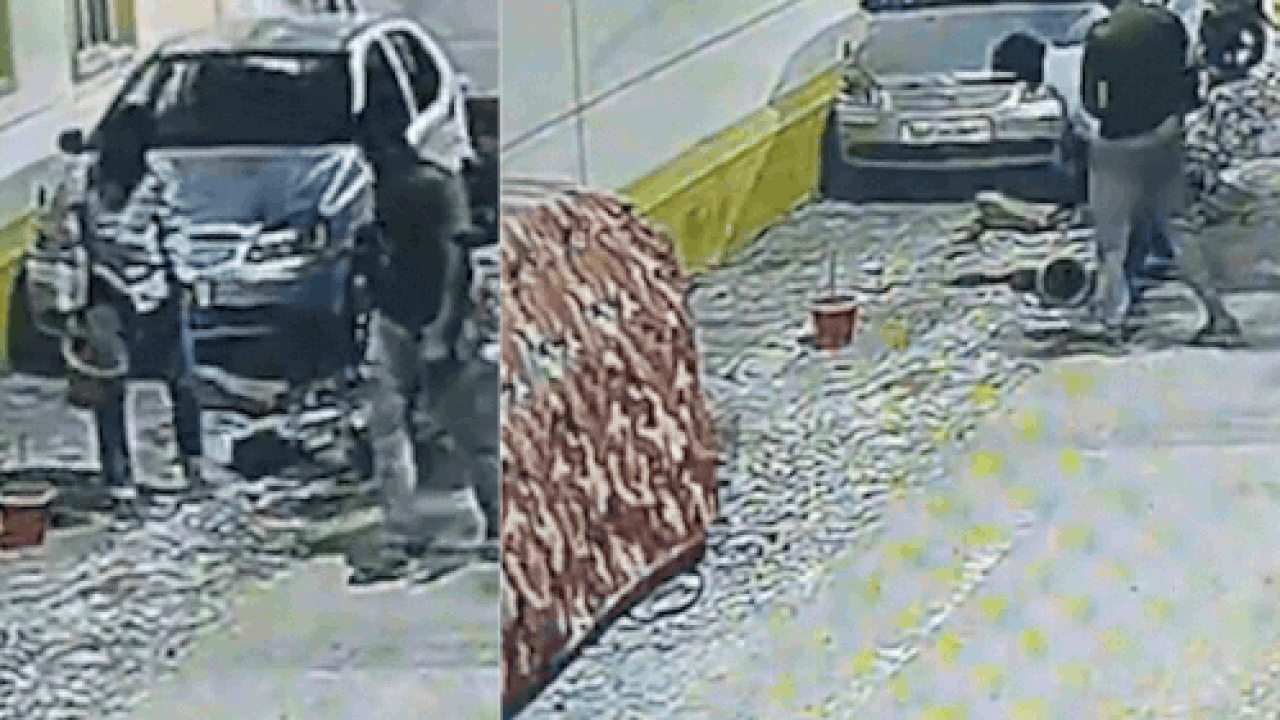 Bengaluru late-night rampage: Two men smash neighborhood flower pots in Mico Layout; watch