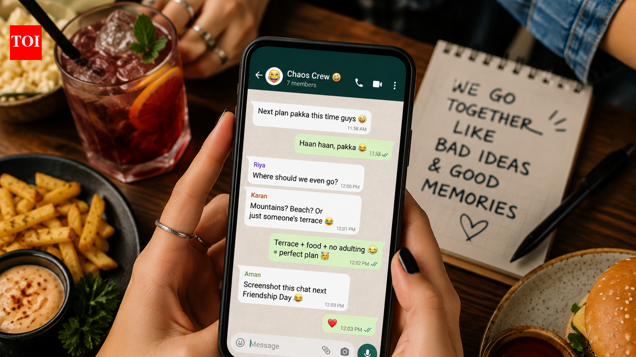 The funniest group chat names take centre stage this Friendship Day