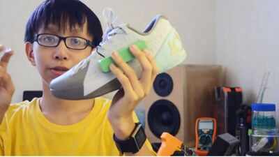 Meet Angelo Casimiro: The 15-year-old who designed shoes that generate electricity from human footsteps