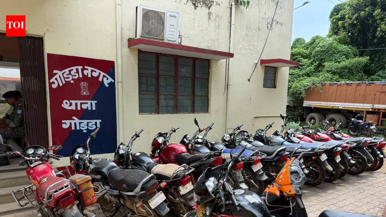 Godda police recover 18 stolen motorcycles, three held