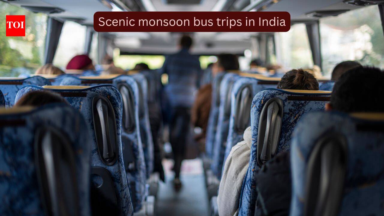 Scenic monsoon bus trips in India: Beautiful routes that should be on every traveller's bucket list