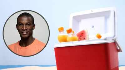 Meet Quazeem Tiamiyu, a  student who turned discarded wood into insulation for beverage coolers
