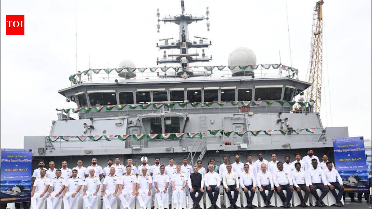 Country’s second diving support vessel delivered to Navy;  'Nipun' capable to undertake deep sea salvage op, can help in sub rescue mission