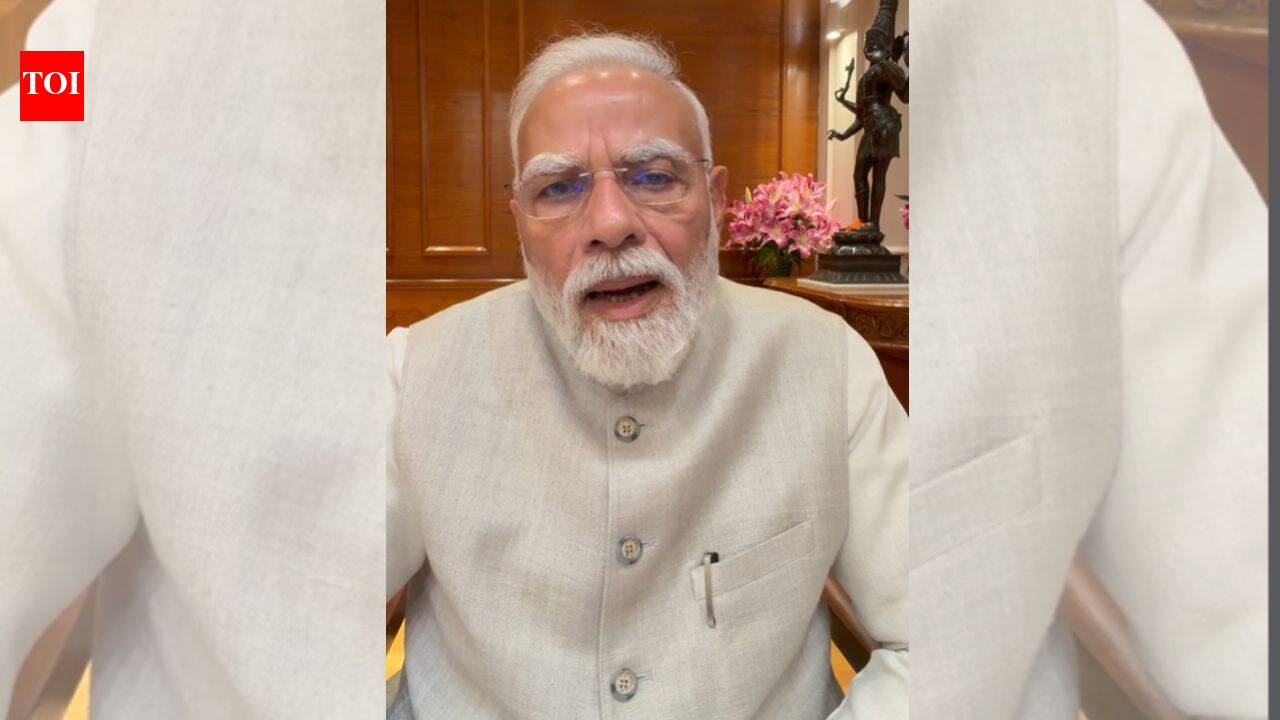 'Abuses never solve anything': PM Modi posts late night video amid row over Noida woman's remarks