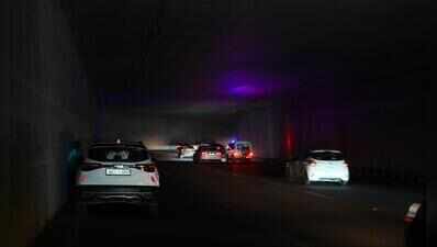 Ambience Mall underpass goes dark for two days after discom snaps power supply over dues