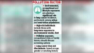 More non-tobacco-users and the young detected with lung cancer