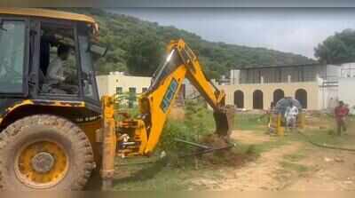 Illegal cafes, cottages built in protected forest along Leopard Trail in Aravalis razed