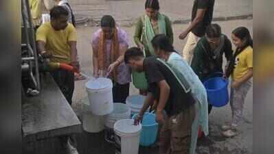 ‘More water on roads than in taps’: Mauli Jagran residents demand lasting fix