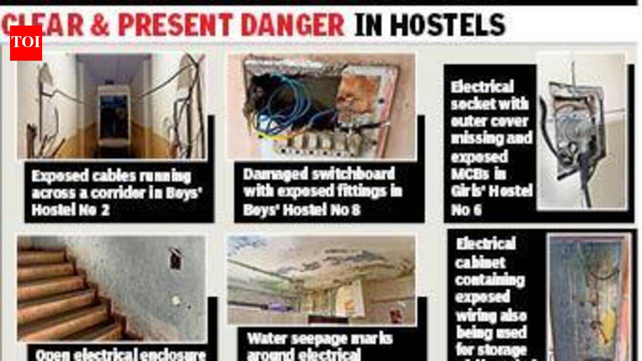 Exposed wiring sparks safety concerns in PU hostels