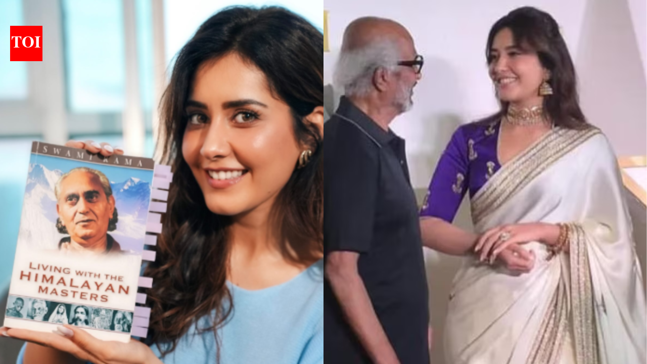 Raashii Khanna reveals Rajinikanth gifted her ‘Living with the Himalayan Masters’ book on Dharman sets; shares life lesson
