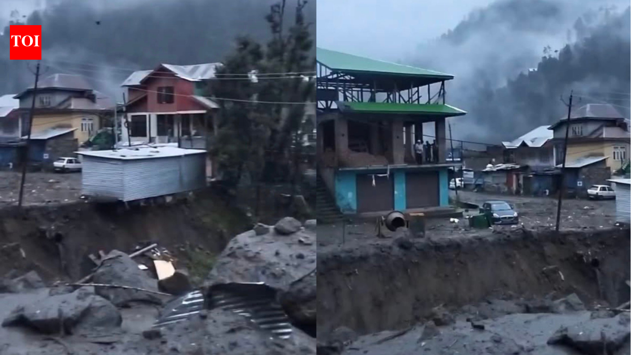 Cloudburst hits J&K's Kishtwar, shops damaged