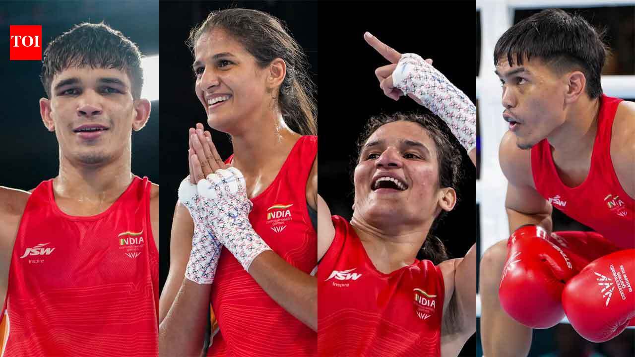CWG 2026: Meet the 10 Indian boxers fighting for gold medals today
