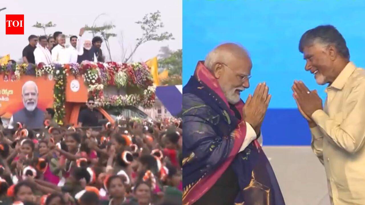 PM Modi inaugurates Rs 5,000 crore Bhogapuram Airport in Andhra Pradesh