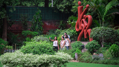 LSR greets freshers with music, memories and monsoon showers