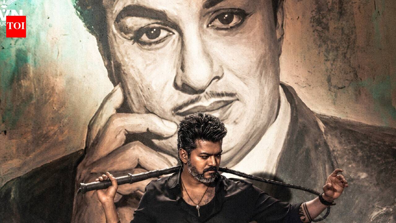 Who voiced MGR's viral 'Thangame Thalapathy' in 'Jana Nayagan'? TSK shares the story behind the viral dialogue