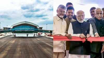 'Airports were earlier named  after one family': PM Modi inaugurates Andhra's Bhogapuram airport