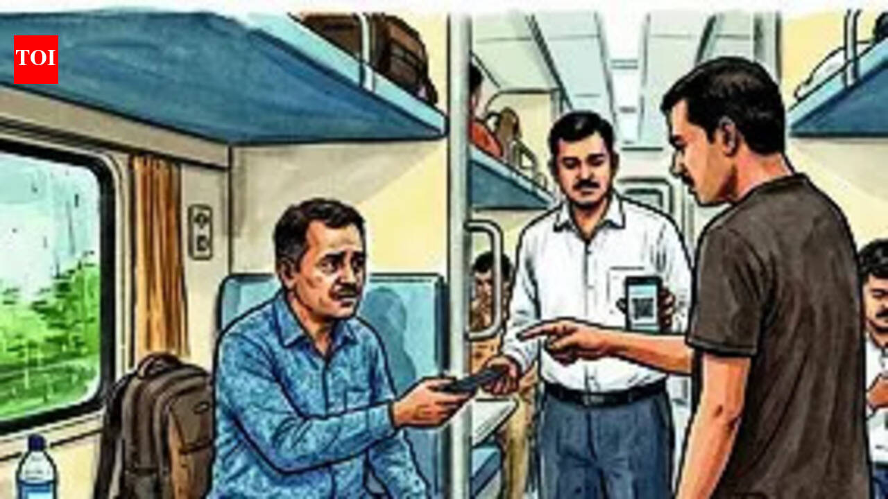 Bengaluru bound passenger claims TTE took money on personal UPI; probe begins one month later