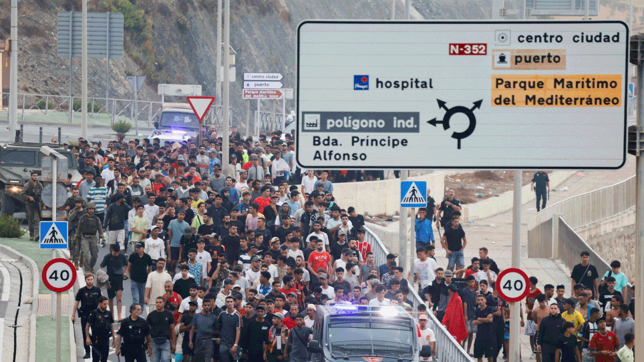 Spain Faces Unprecedented Migrant Crisis at Ceuta Border