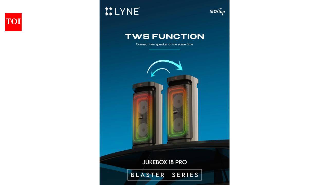 Lyne Originals launches Blaster series Jukebox 18 Pro wireless speaker, price dat Rs 1,999